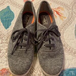 Keds Women’s Ortholite Tennis Shoes in Gray, Size:  7-1/2 Medium